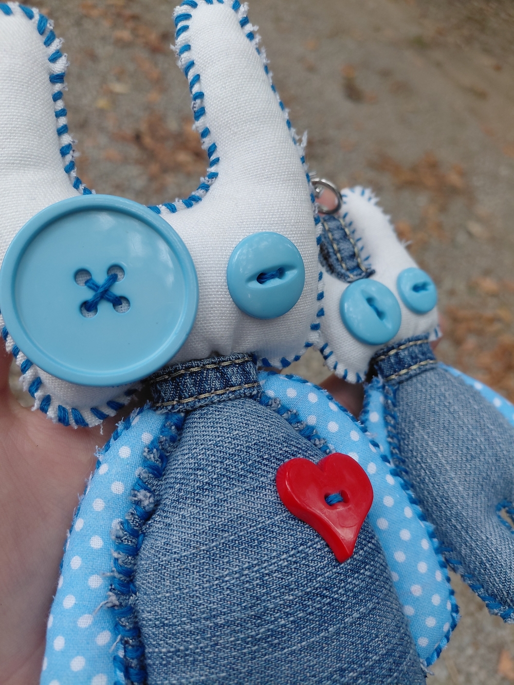 Handmade Plush And Keychain Set - Picture 4 of 4